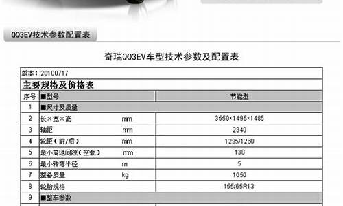 芜湖奇瑞汽车价格表_安徽芜湖奇瑞汽车有限